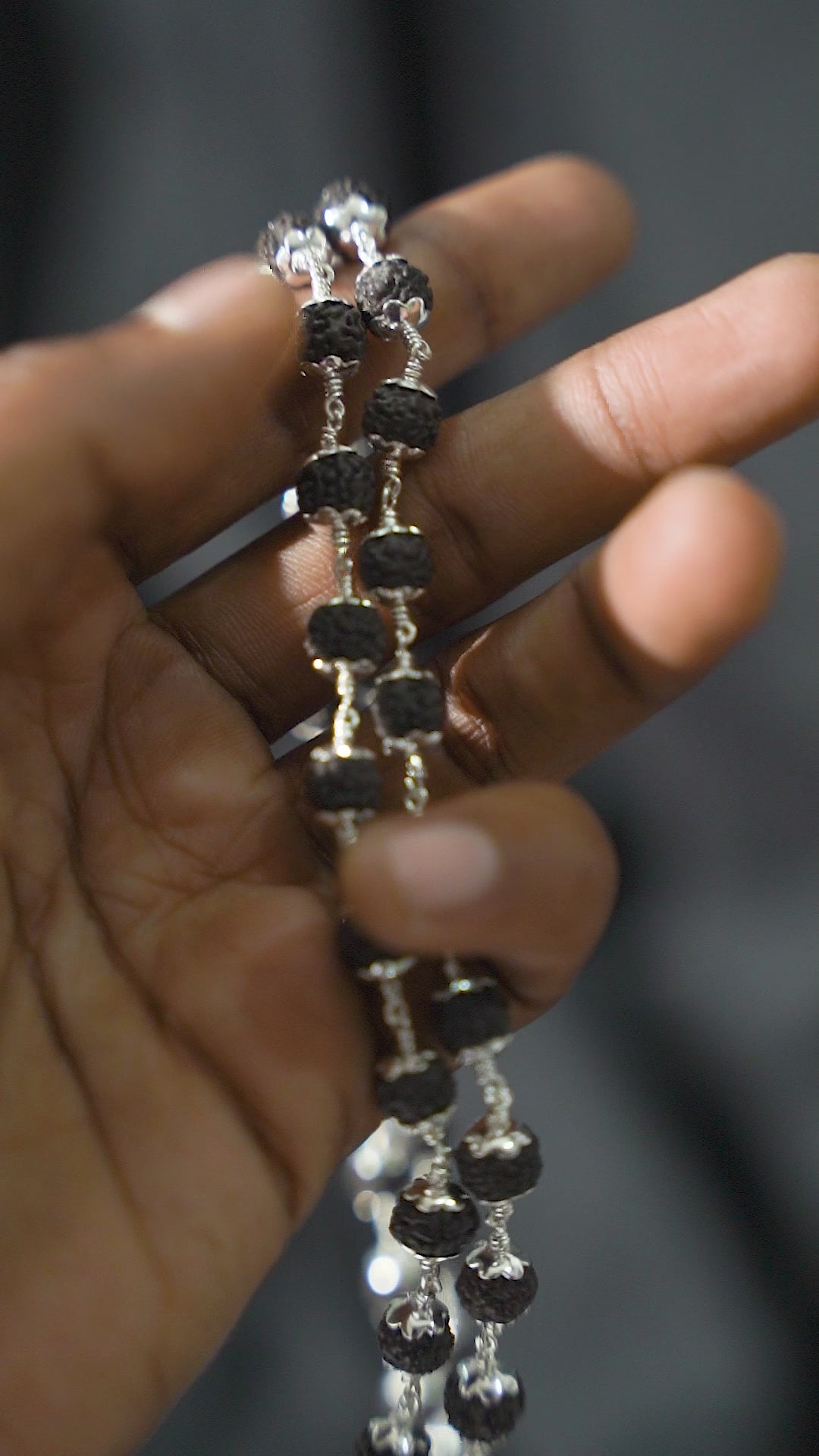 8mm-Black-rudhraksh-mala-withcap
