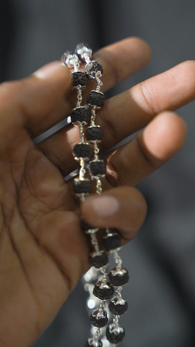 8mm-Black-rudhraksh-mala-withcap