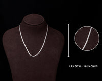Buy Silver 3 Layers Chain Online | Chaneira Jewels