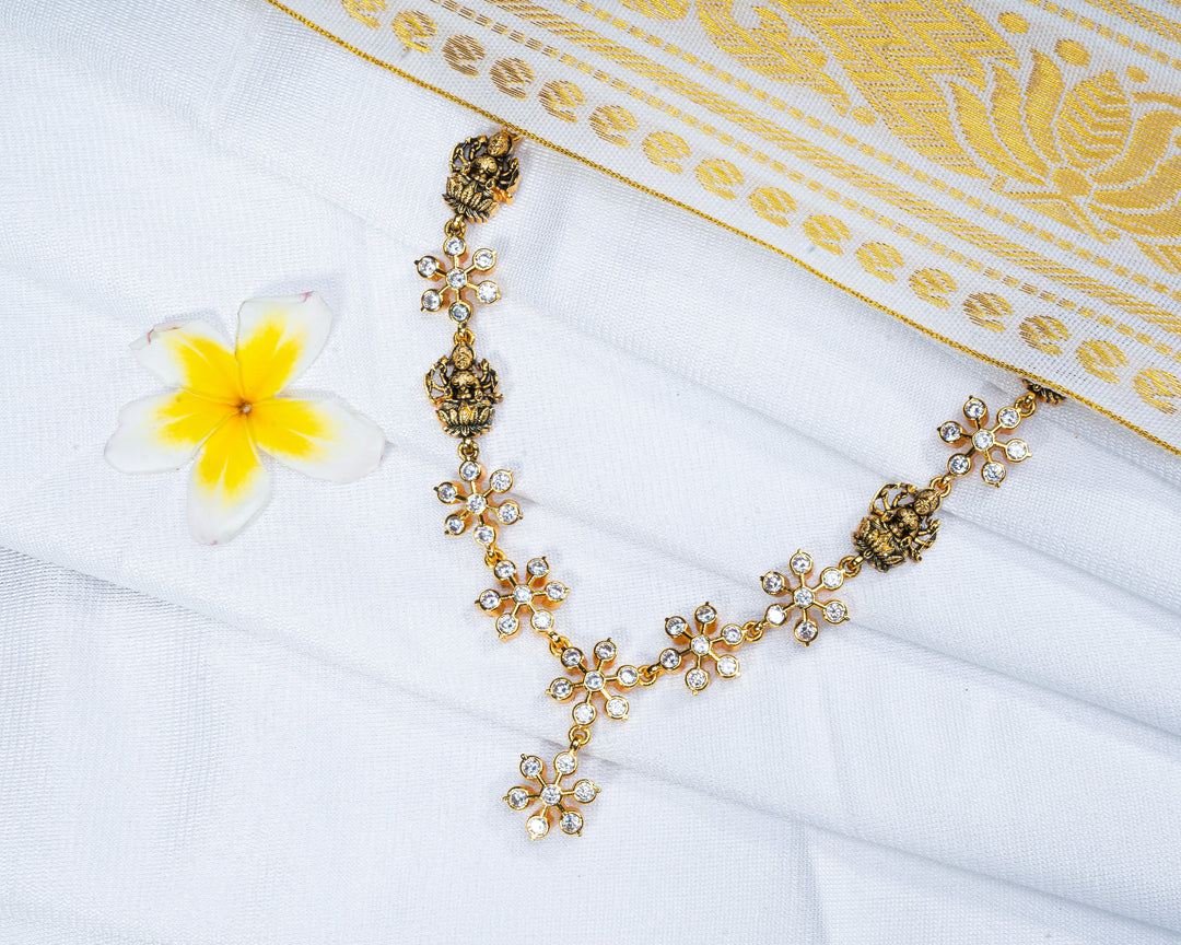 CZ Nagas Necklace — Premium Finish
