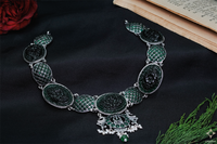 Elegant Oxidised Necklace for Women| Functional Wear