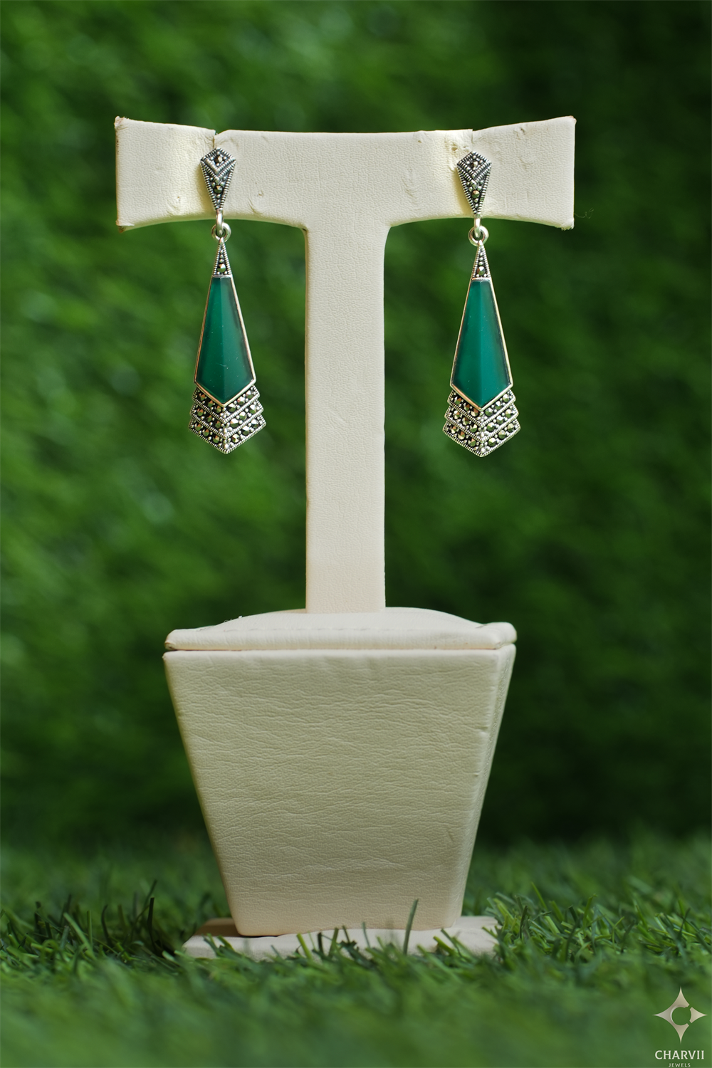 Oxidised Earrings by Chaneira Jewels