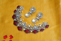 Oxidised Necklace — Festive Women Design| Modern
