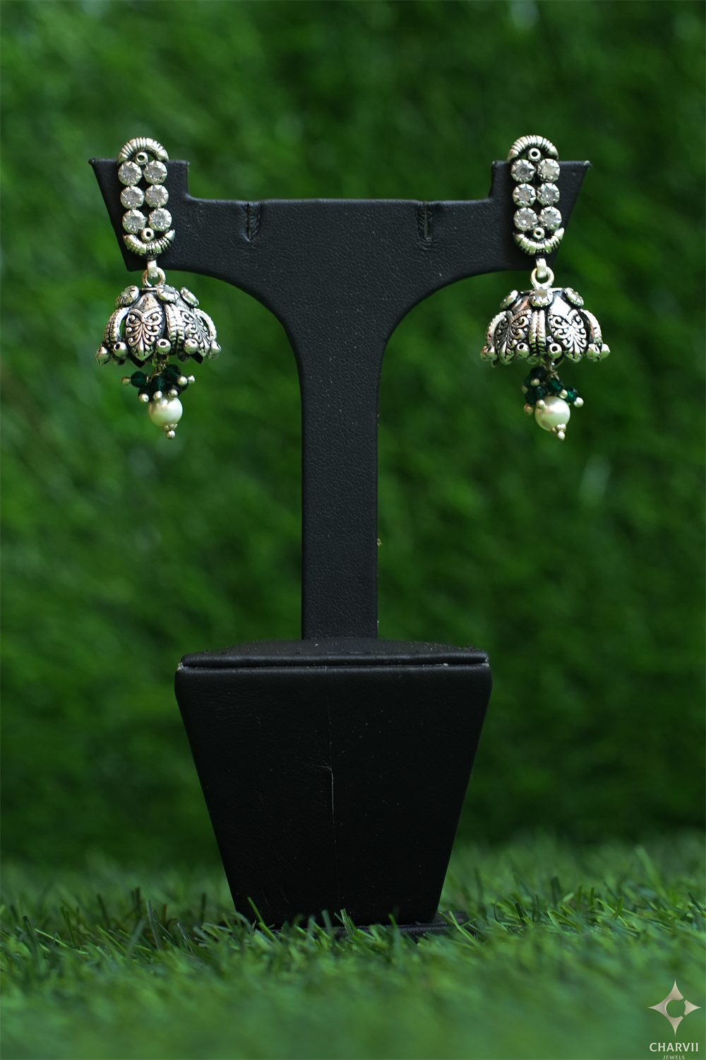 Premium Oxidised Earrings | Chaneira Jewels