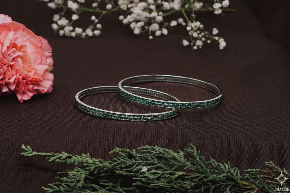 Silver Bangle SBANT0006