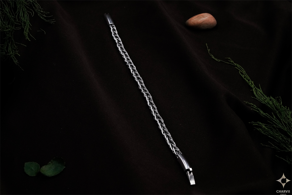 Silver Men's Bracelet SBR0005