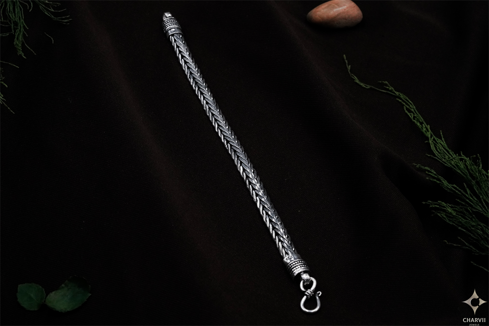 Silver Men's Bracelet SBR0006