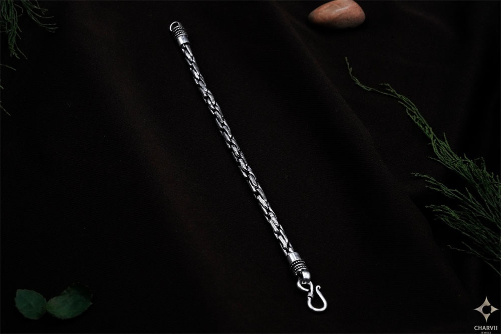 Silver Men's Bracelet SBR0011