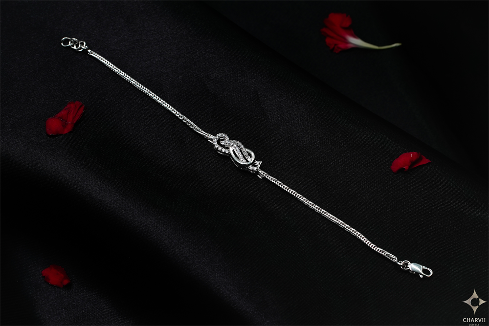 Silver Bracelet-SBRNT0006