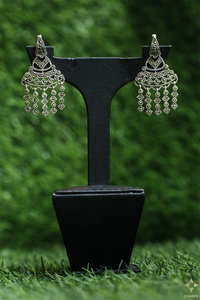 Oxidised Silver Earring SEA0083