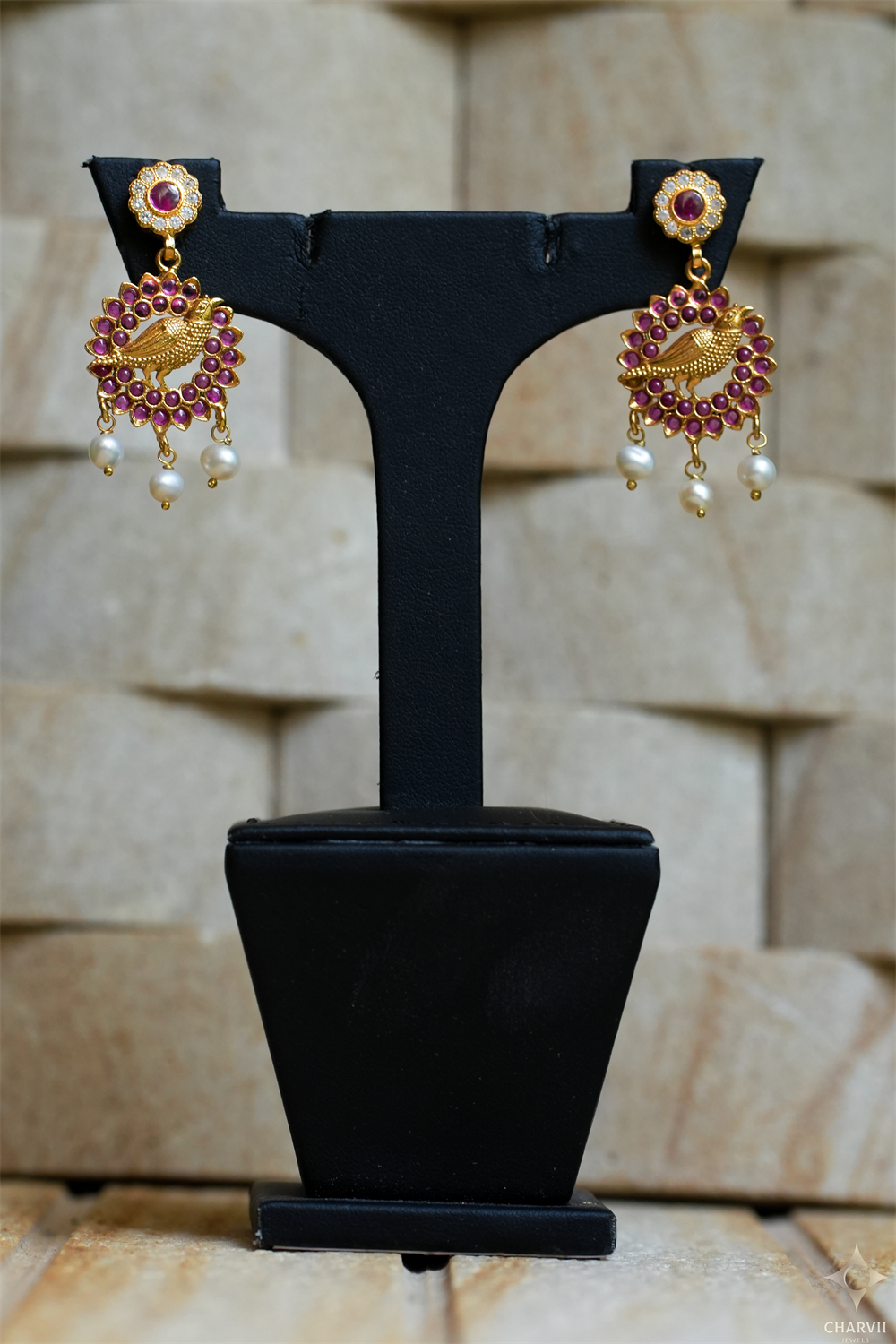 Oxidised Silver Earring SEA0071