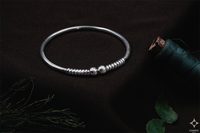 Premium Men's Silver Kada| daily wear