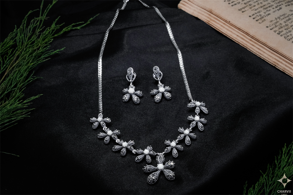 Oxidised Necklace SNE0036