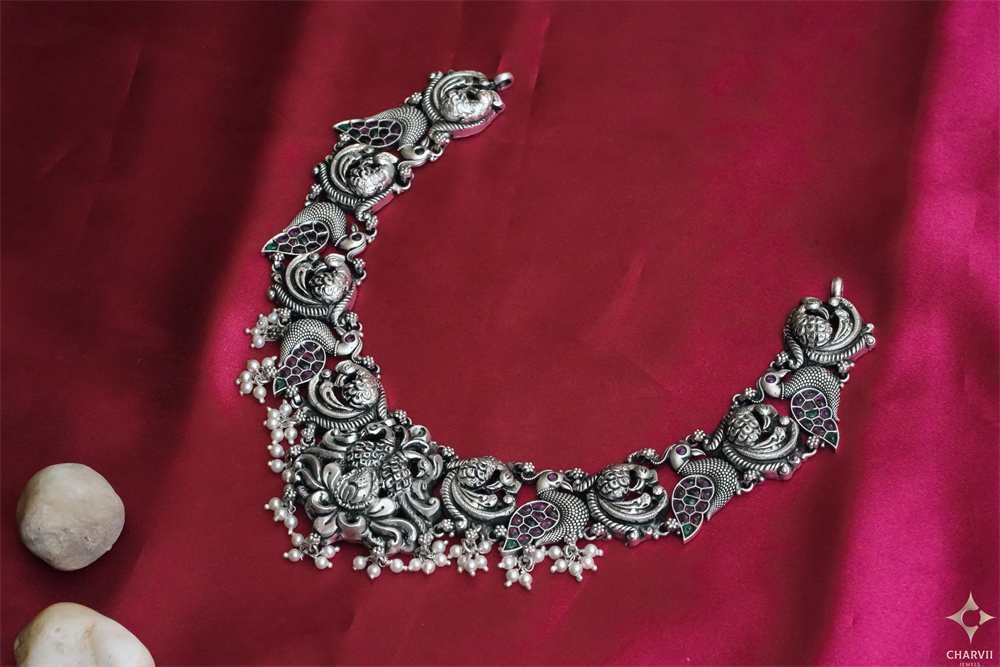 Oxidised Necklace SNE0048