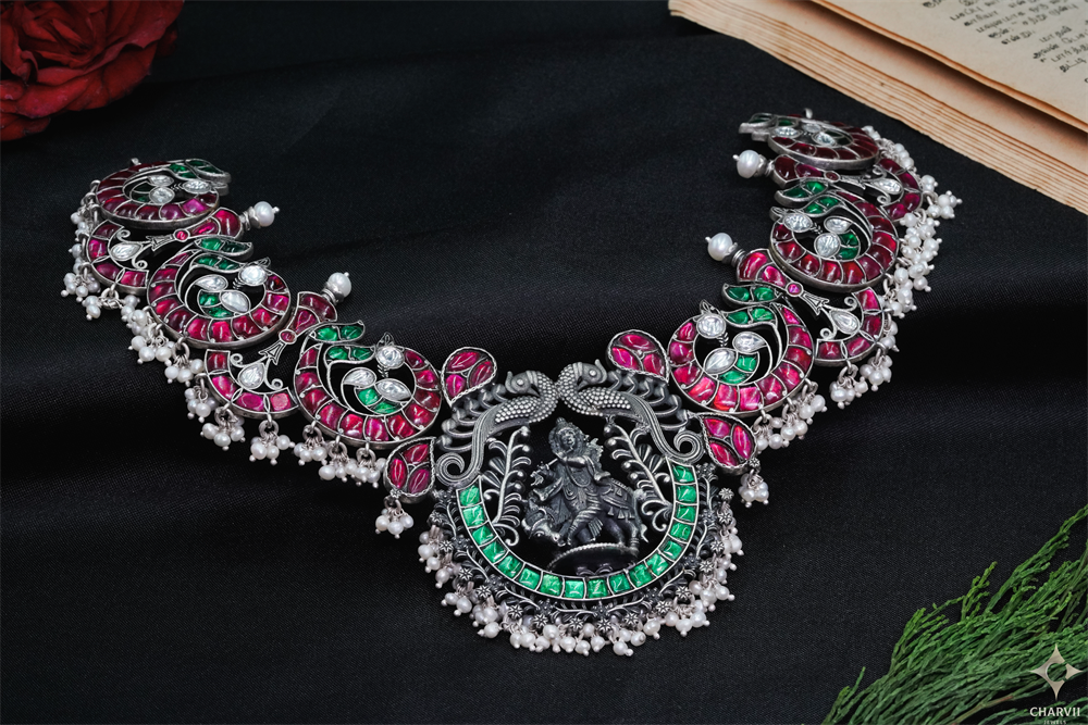 Oxidised Necklace SNE0054