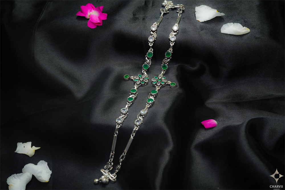 Silver Anklets SPA0004