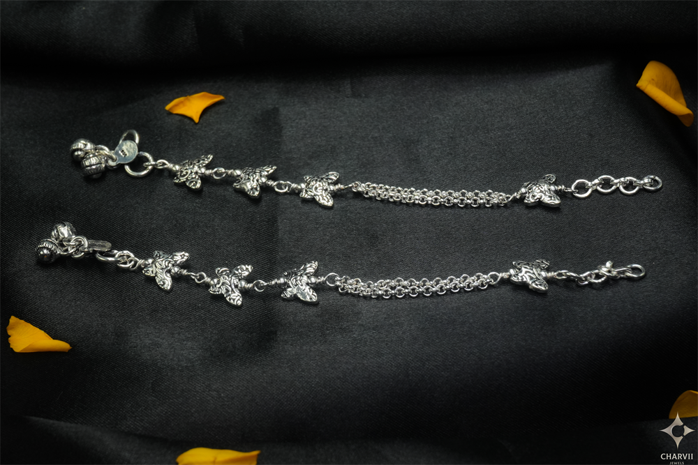 Silver Anklets SPA0043