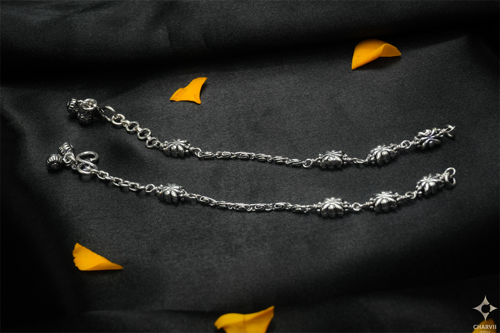Silver Anklets SPA0049