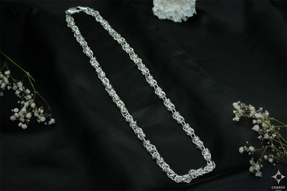 Silver Men's Chain for Men | Chaneira Jewels