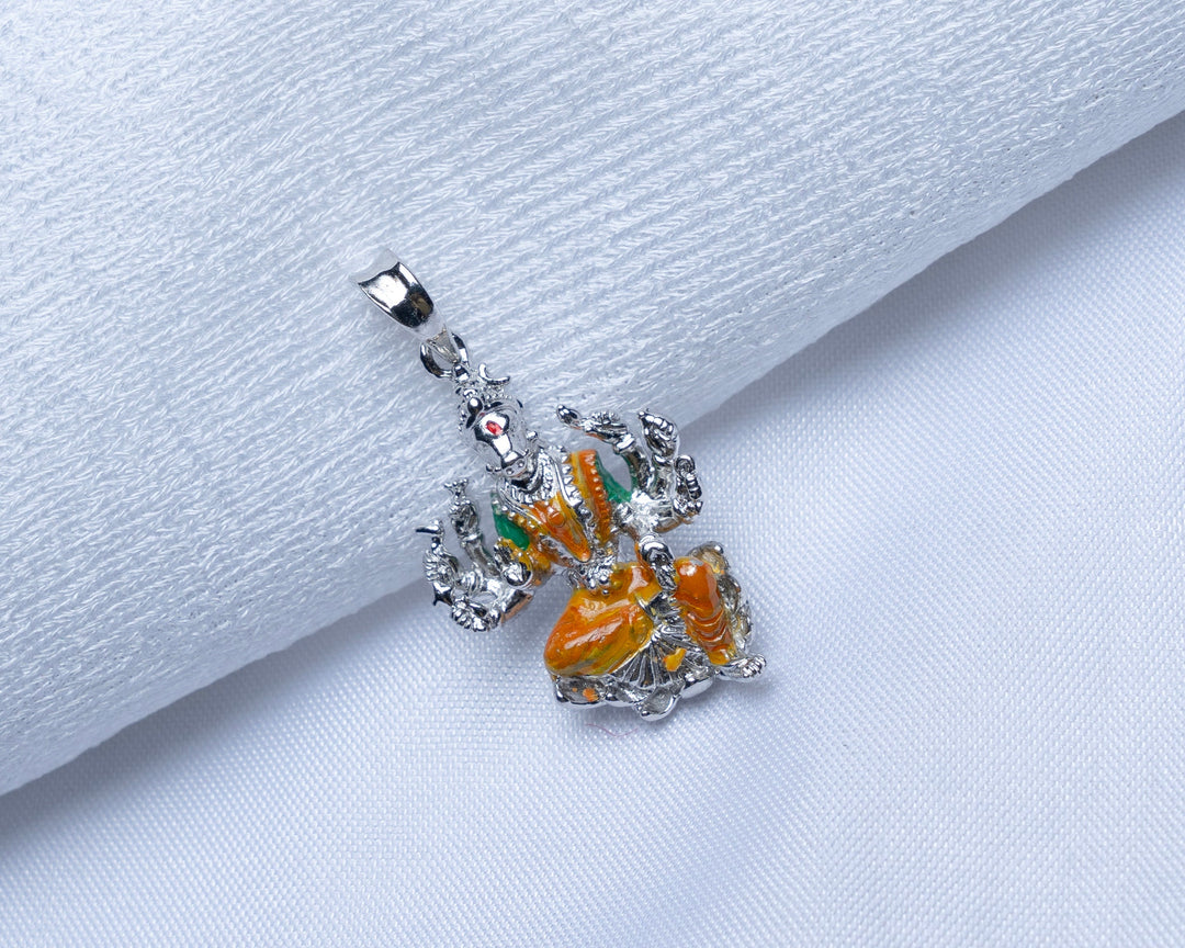 Traditional Silver Pendant for Women