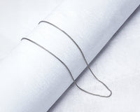 Trendy Silver Oxidised Men's Chain Collection