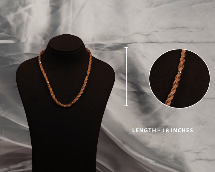 Mesh-Necklace-Rose Plated-04